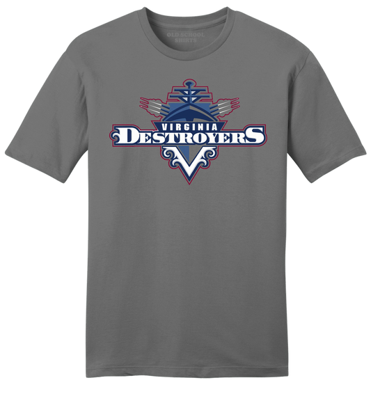Virginia Destroyers T-shirt grey