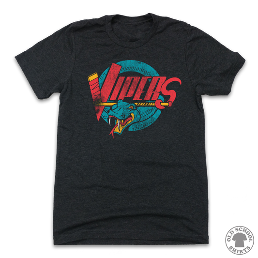 Detroit Vipers - Old School Shirts- Retro Sports T Shirts