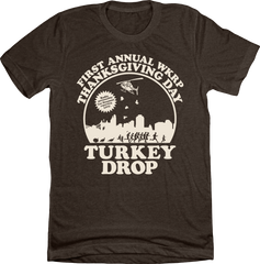 The Official WKRP "Turkey Drop" Tee