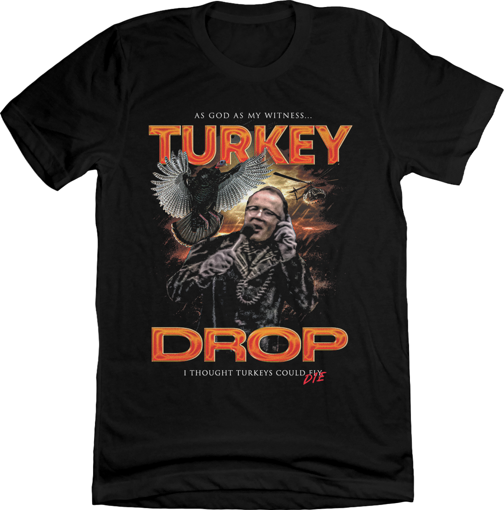 WKRP Turkey Drop Les Nessman Image Historical Apparel Old School