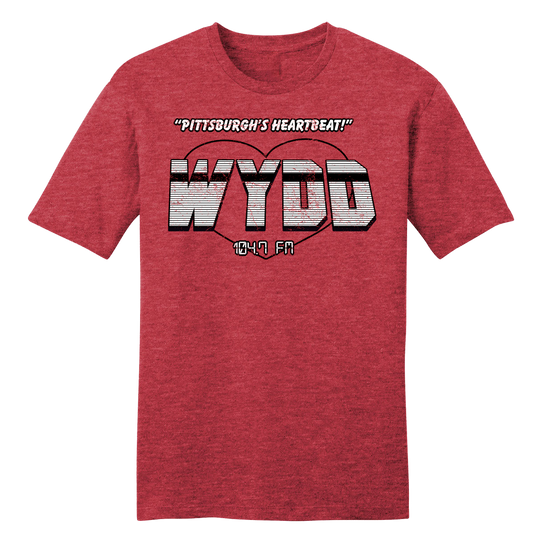 WYDD - Pittsburgh's Heartbeat '80s logo