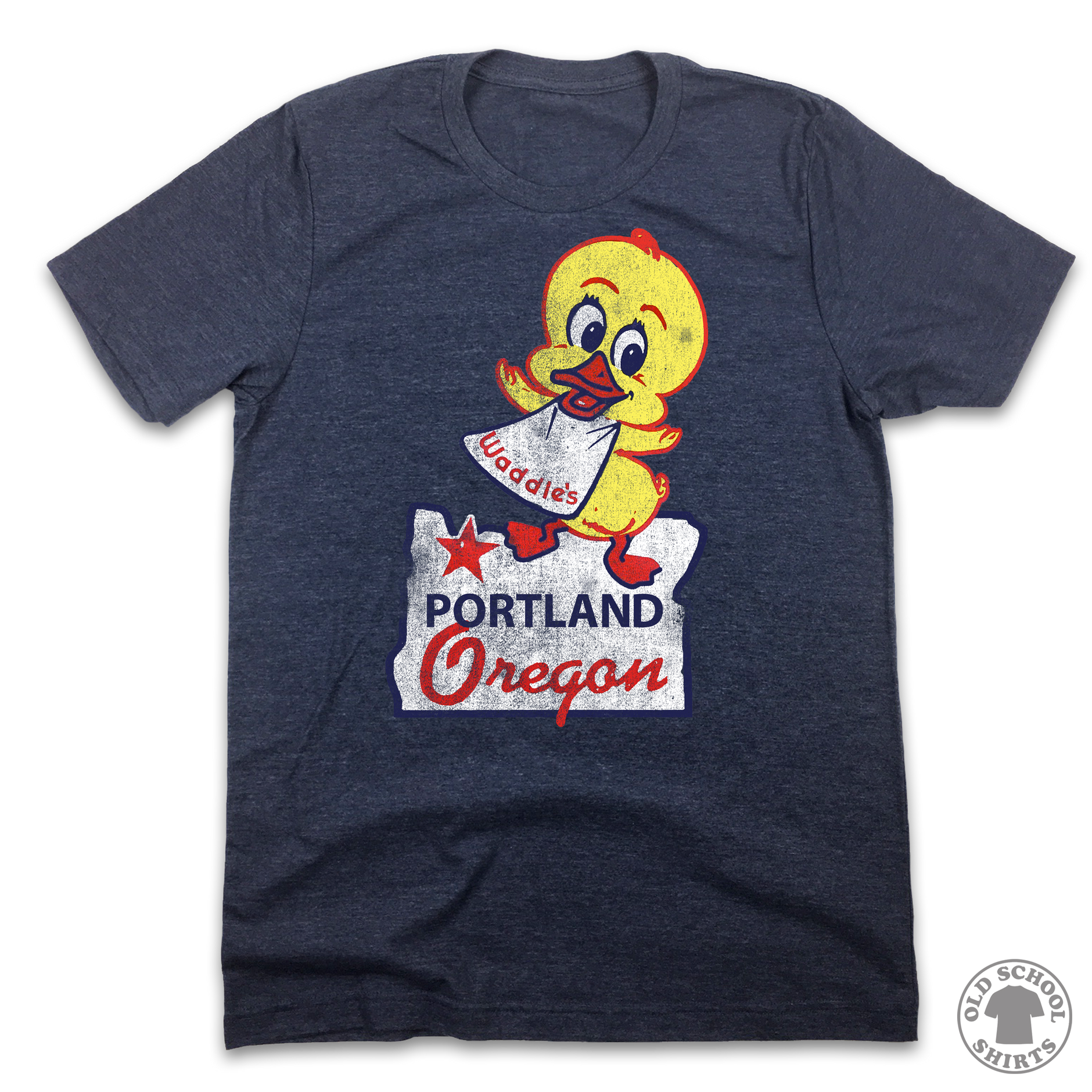 Portland Oregon T Shirts Old School Shirts Vintage Apparel OldSchoolShirts