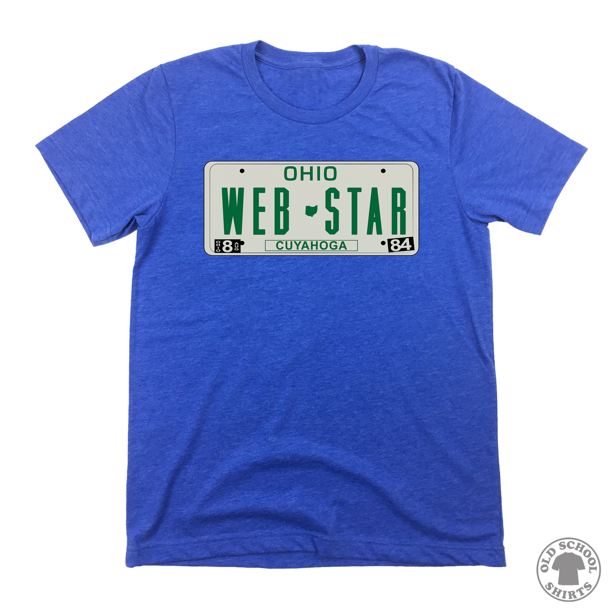 Web Star License Plate