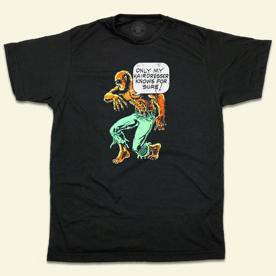 Vintage Wolfman Hairdresser Quote