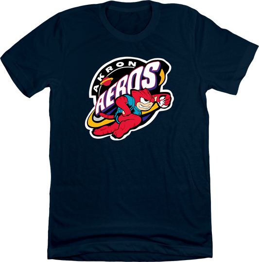 Akron Aeros Navy T-shirt