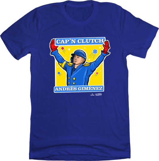 Andres "Cap'n Clutch" Giminez MLBPA Tee