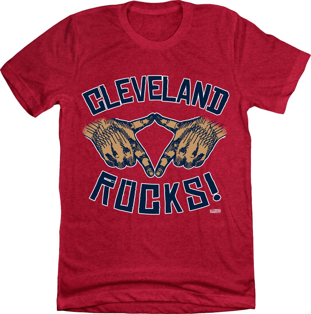 Cleveland Rocks Design Cleveland Rocks | Cleveland Baseball | Old School Shirts ...