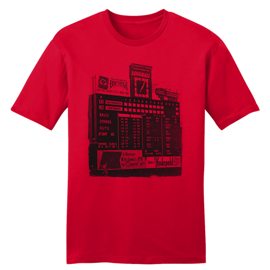 Crosley Field Scoreboard - Old School Shirts