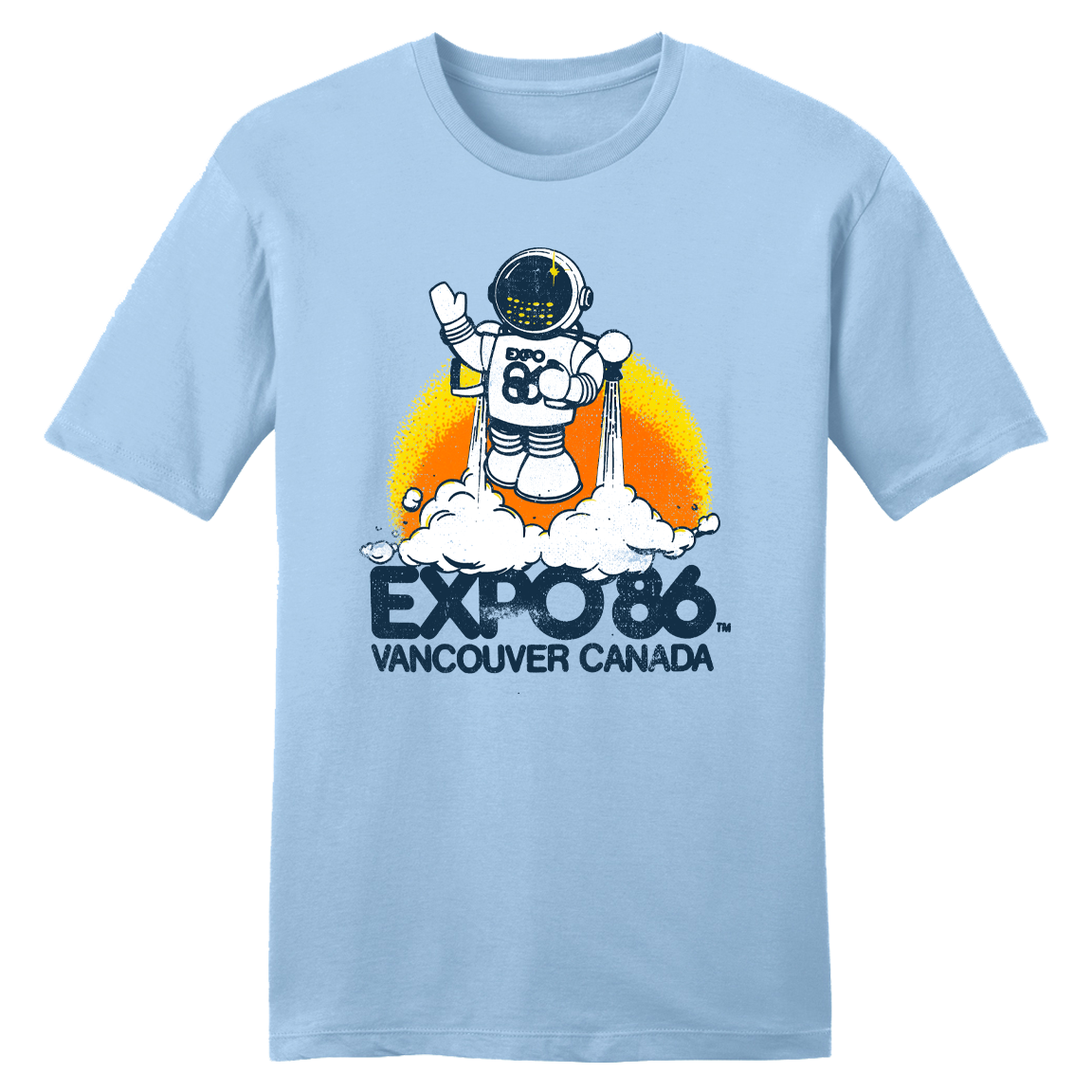 Expo '86 Vancouver light blue tee