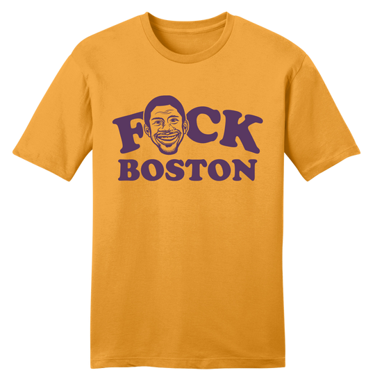 F Boston Los Angeles Basketball Tee