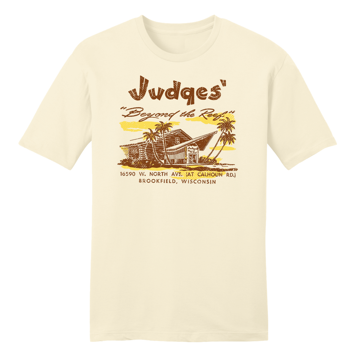 Judge's Beyond the Reef Tiki Bar tee