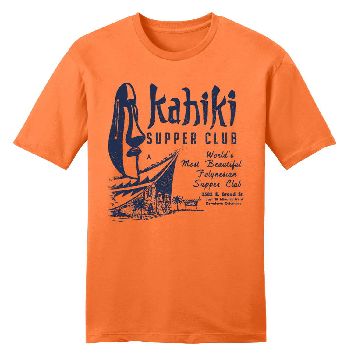 Kahiki Supper Club orange T-shirt