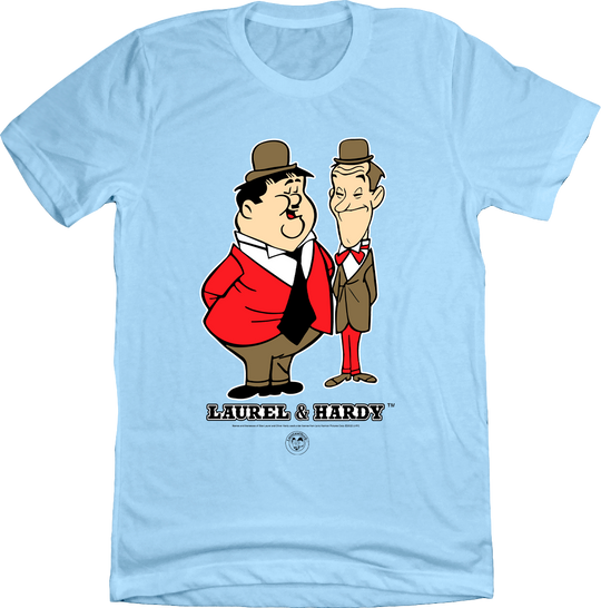 Laurel & Hardy Cartoon Standing