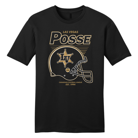 Las Vegas Posse football tee