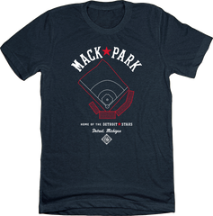 Mack Park Home of the Detroit Stars Old School Shirts