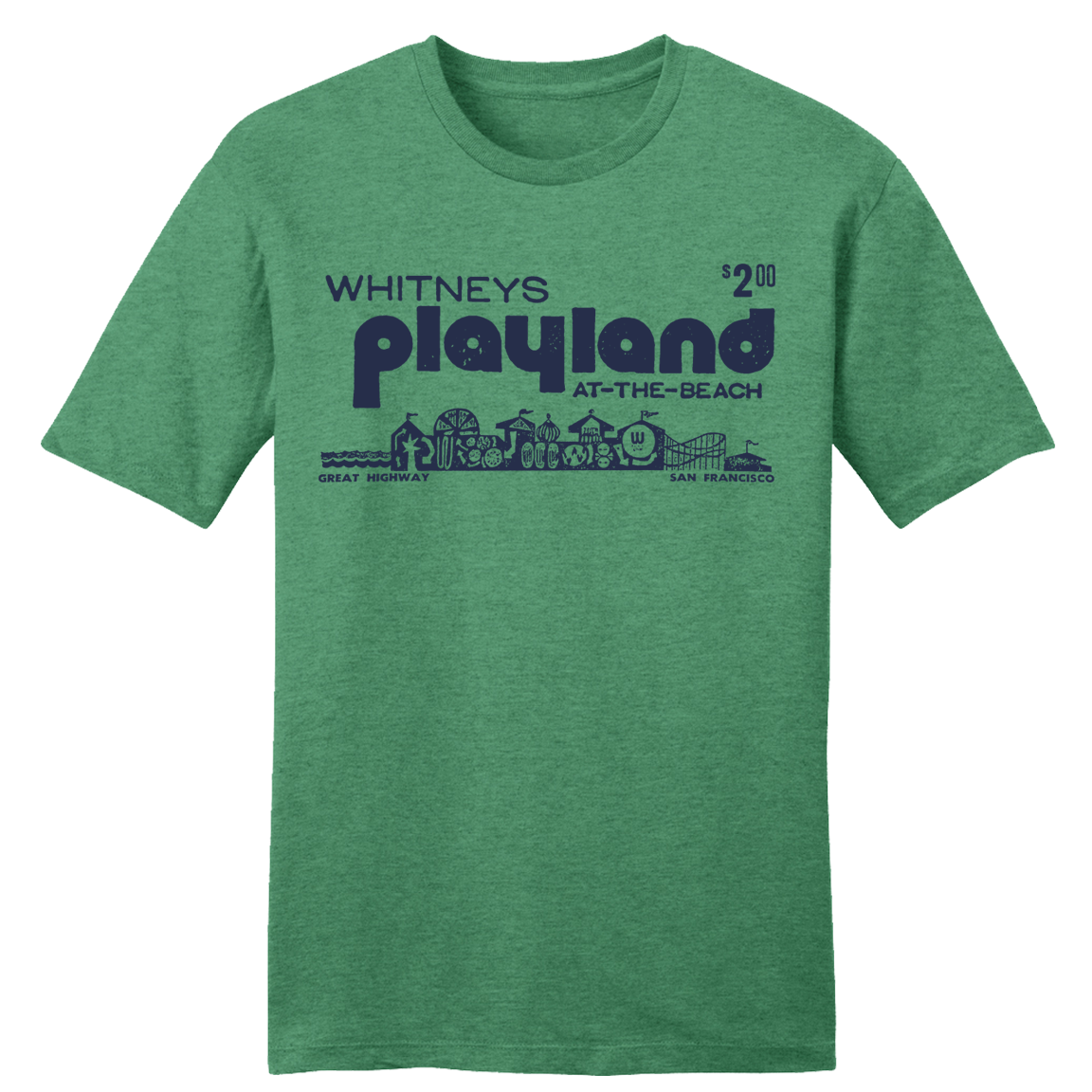 Whitney's Playland At-The-Beach tee
