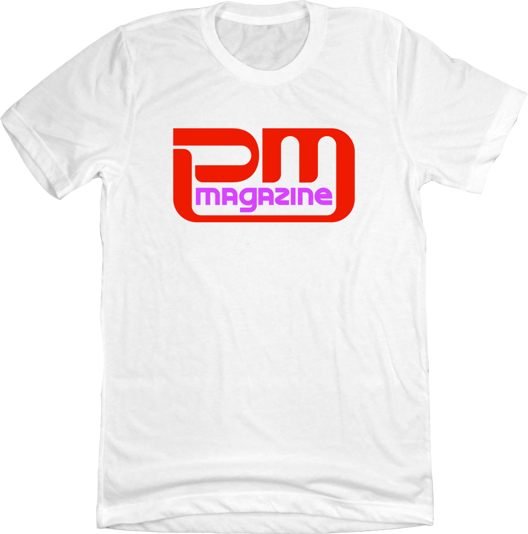 PM Magazine T-shirt white