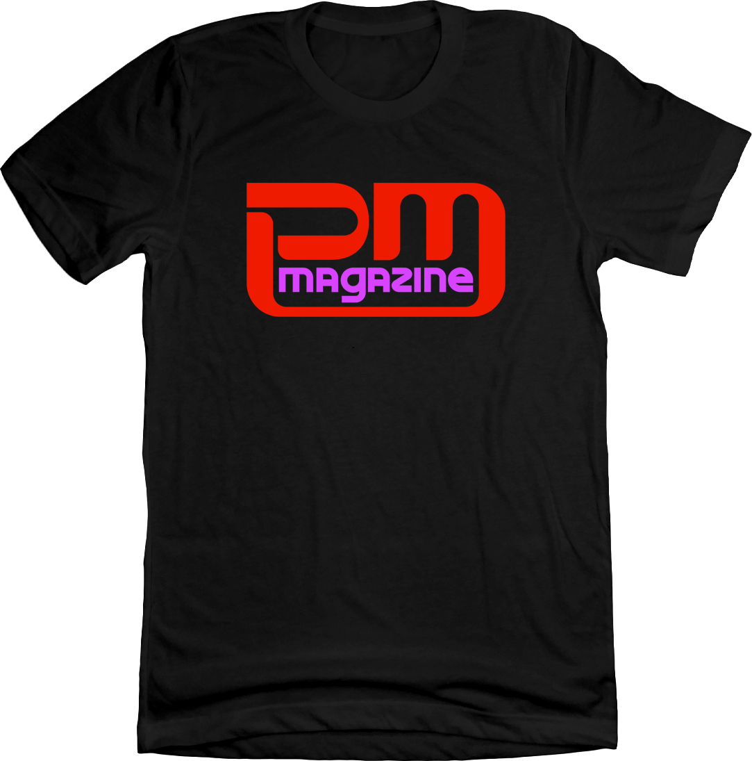 PM Magazine T-shirt black