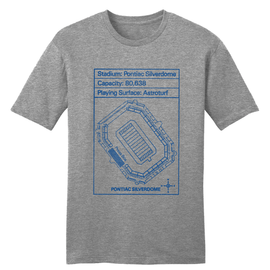 Pontiac Silverdome Specs tee