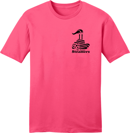 St. Louis Steamers Left Chest All Black Logo