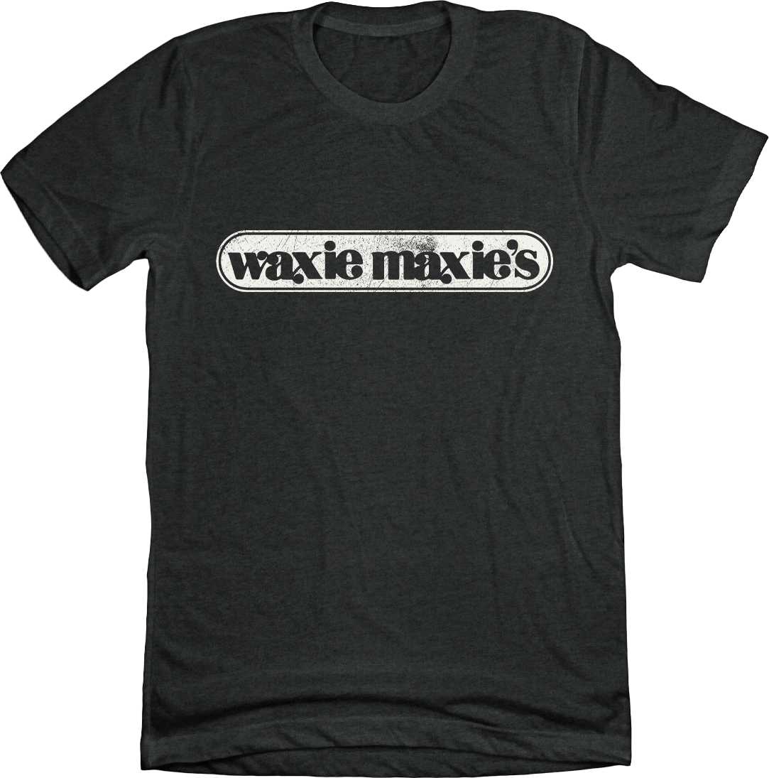 Waxie Maxie's black T-shirt Old School Shirts